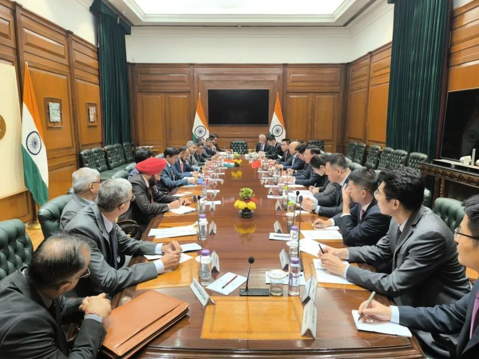 賭波：中印擧行邊境事務磋商和協調工作機制第32次會議